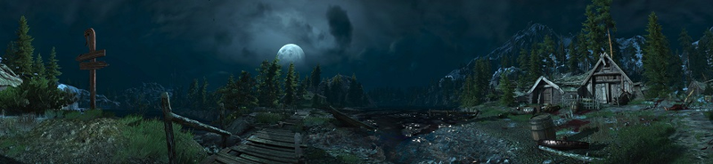 Illustration for article titled These Witcher 3Â Panoramas Show Off the Game's Gorgeous Landscapes